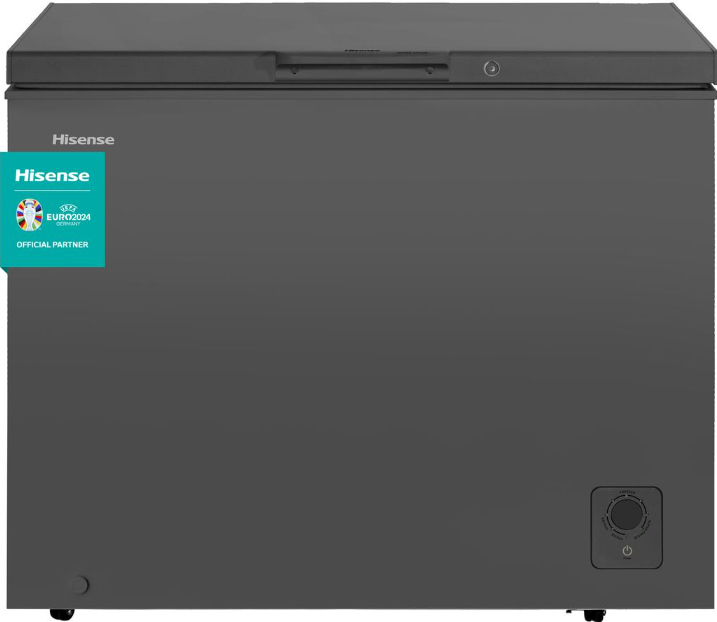Hisense 245L Metallic Silver Chest Freezer
