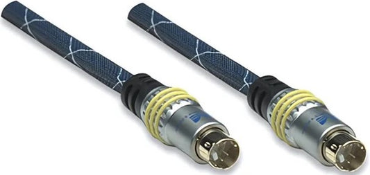 Manhattan S-Video Premium 1.5M Audio and Visual Cable
