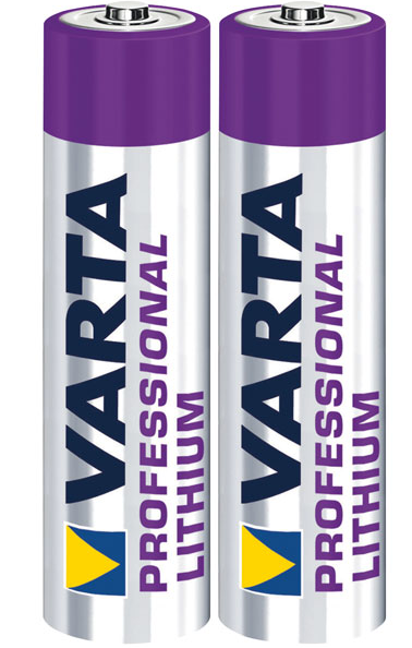 Varta Professional Lithium 1.5V AAA 1100mAh Battery