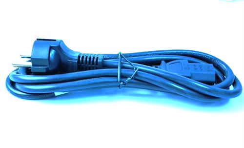 UniQue Blue 1.8m Standard Single Head Power 2 Pin Cable